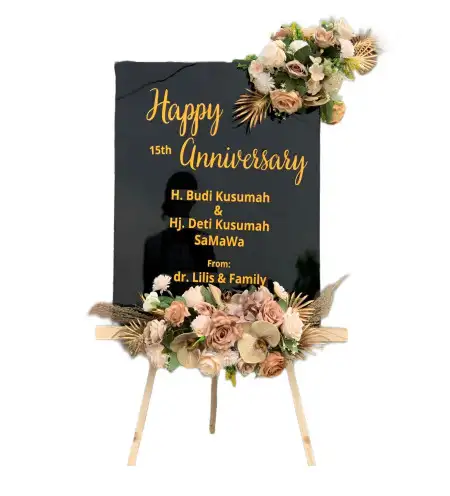 Papan Bunga Akrilik Dondong